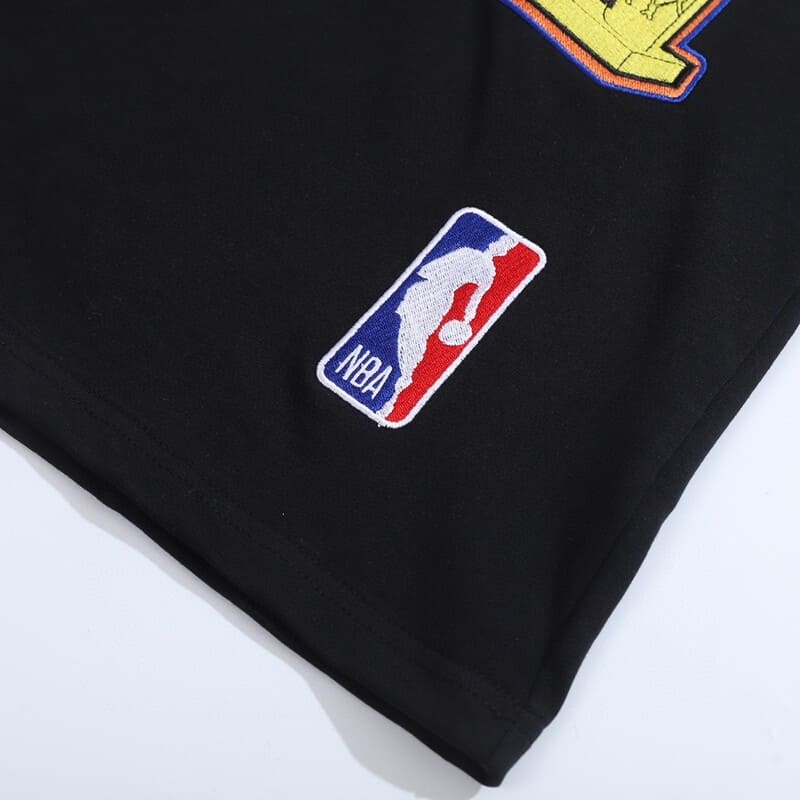 Camiseta Louis Vuitton x NBA Crossover Round Neck Printing