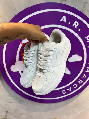 COMBO PREMIUM PROMO - Air Force 1 Branco + Nike Dunk Cinza