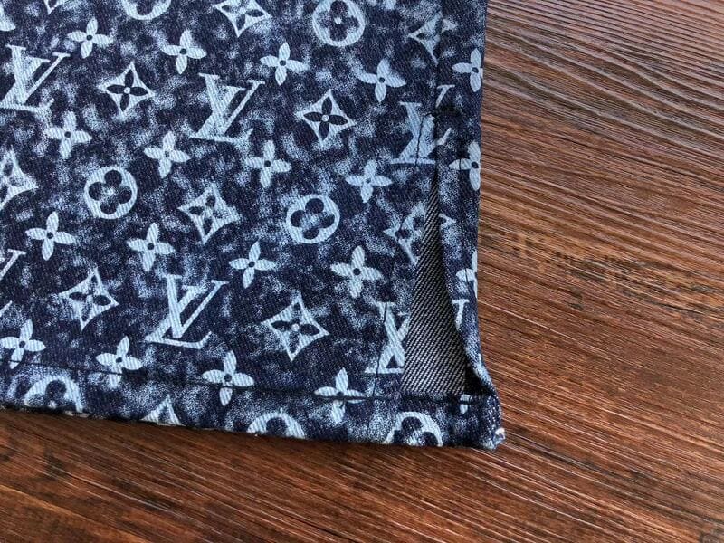 Calça Louis Vuitton Monogram Denim