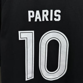 Camiseta Balenciaga Paris #10 Soccer Jersey Oversized