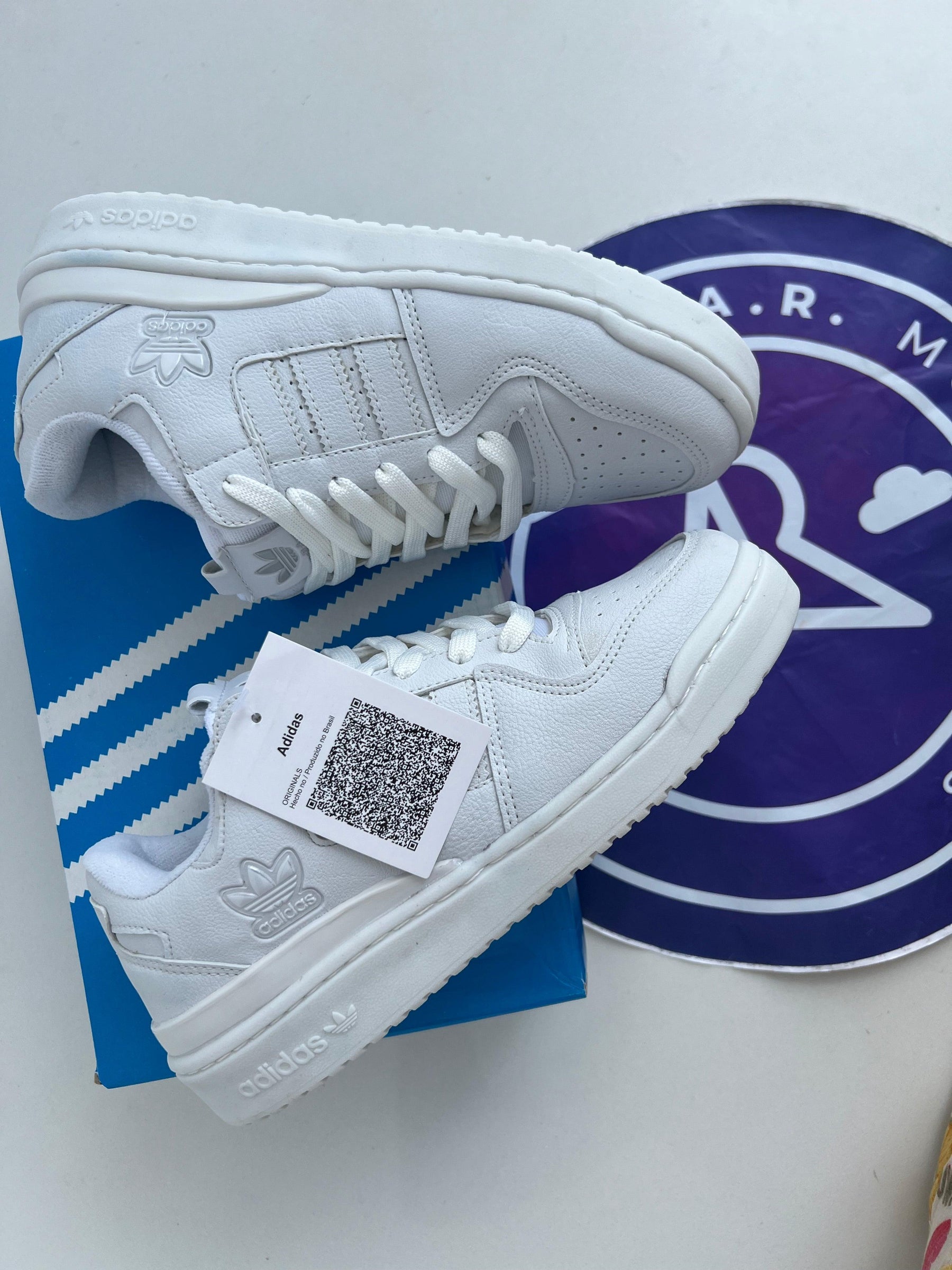 ADIDAS FORUM LOW  BRANCO