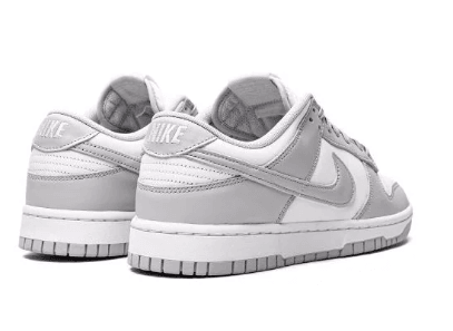 COMBO PREMIUM PROMO - Air Force 1 Branco + Nike Dunk Cinza