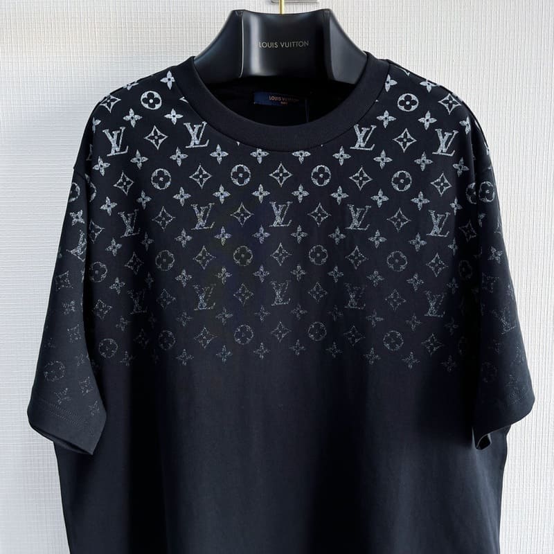 Camiseta Louis Vuitton Gradient Cotton Black