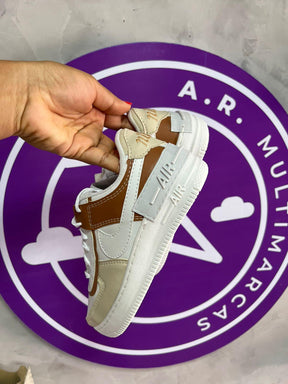 COMBO PROMO - Nike Air Force 1 Branco + Nike Shadow Tons Pastéis