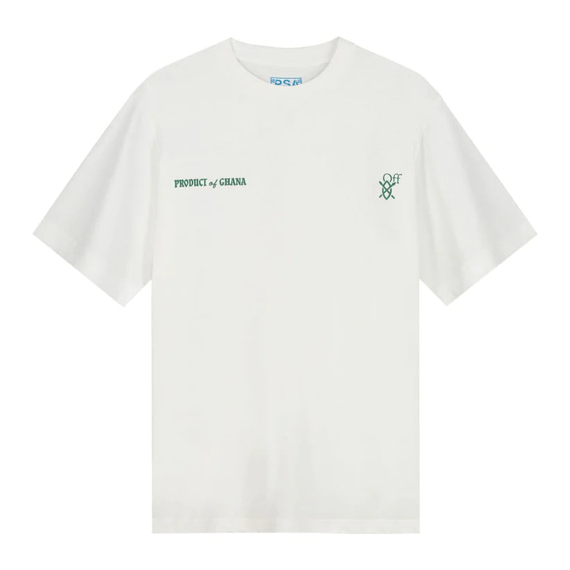 Camiseta Off-White x Daily Paper x Surf Ghana White