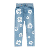 Calça Denim Tears x Levi's Cotton Wreath Jean Ligh Wash