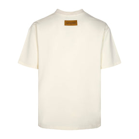 Camiseta Louis Vuitton Cream LV Lovers