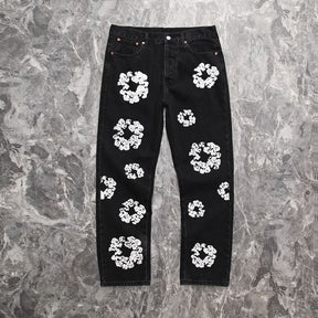 Calça Denim Tears x Levi's Cotton Wreath Jean Black